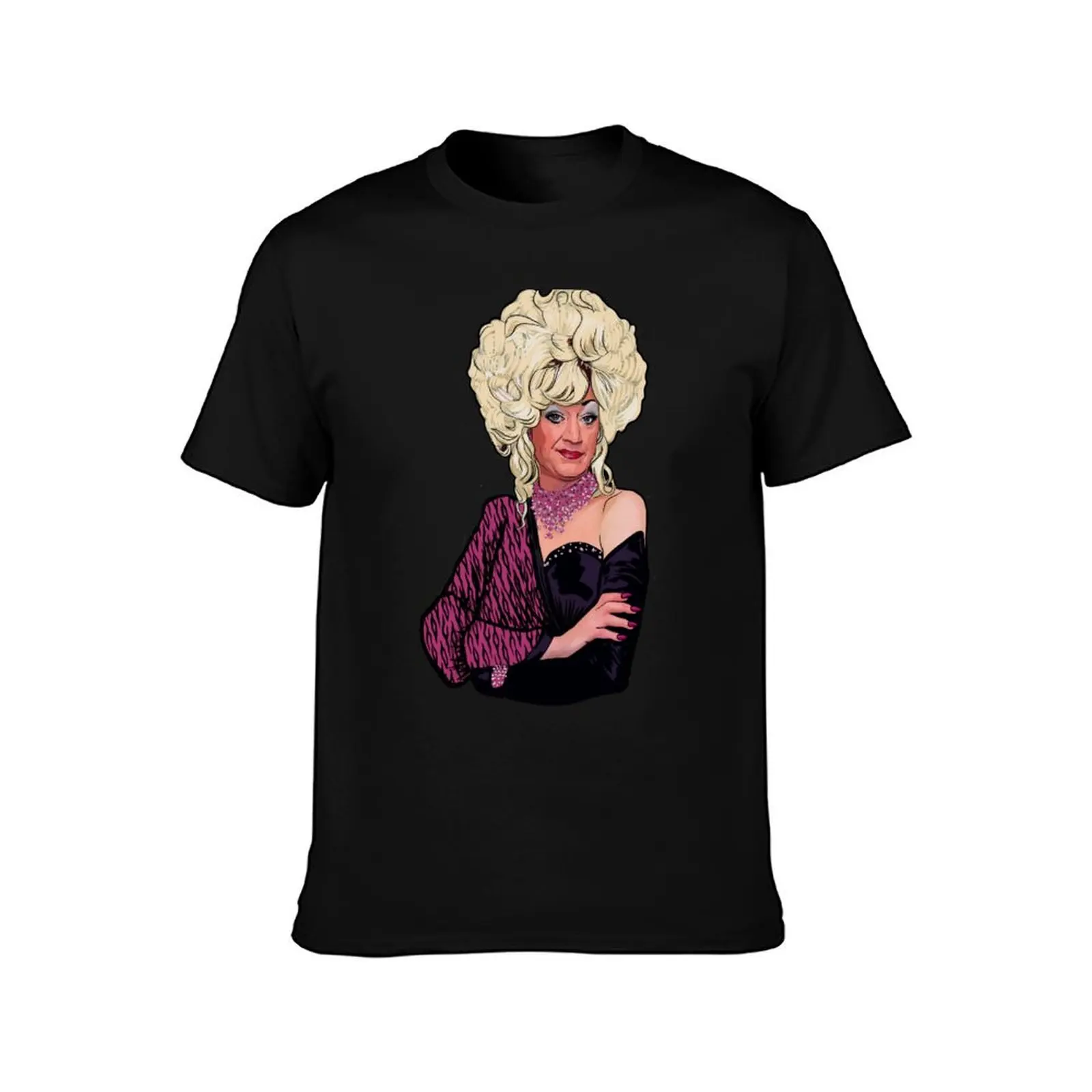 Lily Savage - Birkenhead’s finest drag queen T-Shirt Summer Casual Cotton Tee Oversized Streetwear Tops Vintage Graphic Print