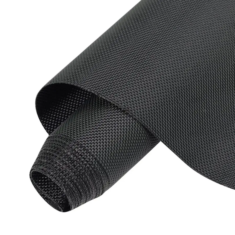 

Водонепроницаемая парусиновая ткань с ПУ-подложкой, анти-УФ-морской парусиновый материал, уличный материал Оксфорд для палаток, лодок, кемпинга, черный, 1