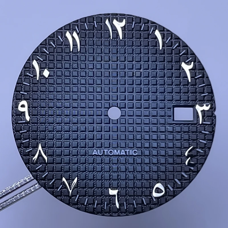 NH35 Dial S Logo 30.5mm Arab Oak Dial Fit NH35/NH36/4R/7S Japan Movement High Quality Watch Modification Accessories ﻿