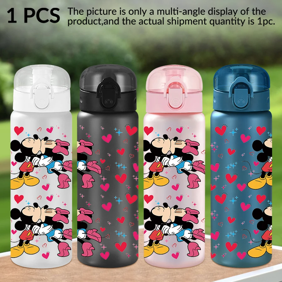 ขวดน้ำพลาสติกลายดิสนีย์ มิกกี้/มินนี่ ขนาด 26 ออนซ์ 1 ชิ้น ใช้เป็นของขวัญวันเกิด/เปิดเทอม