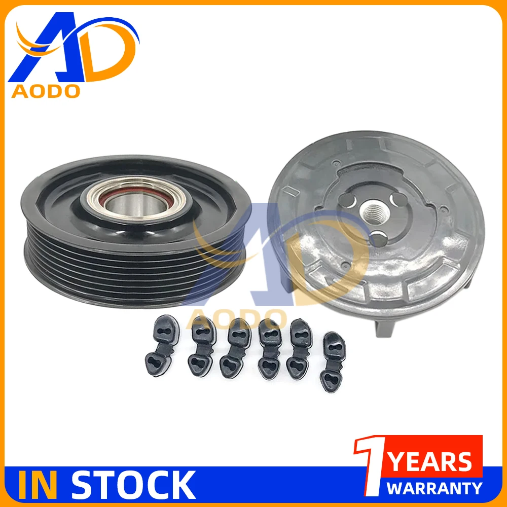 

6SEL14C A/C AC Compressor Clutch Pulley For Renault Scenic III Megane III 1.9 2.0 8200956574 7711497391 4471500010