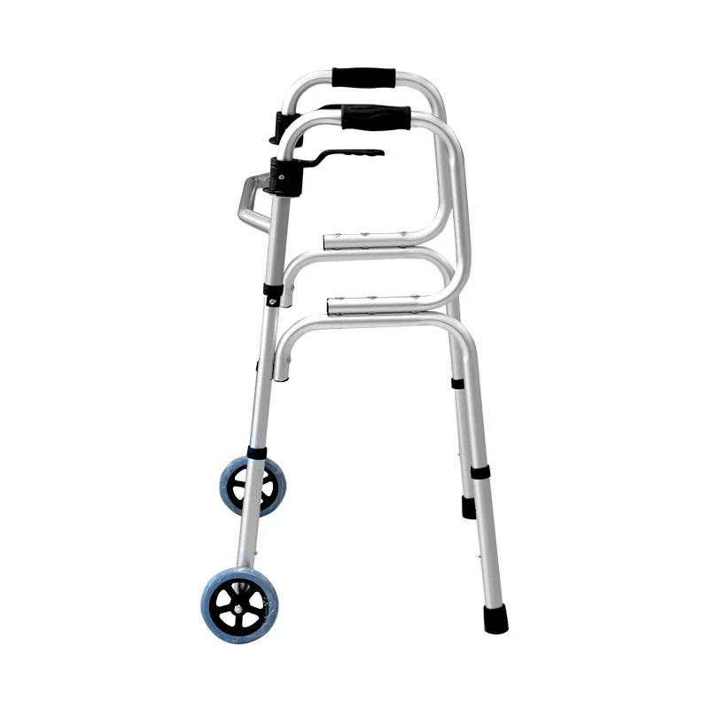 

Walker elderly assisted walking non-slip two-handed crutches crutches walker four-foot assist armrest trolley