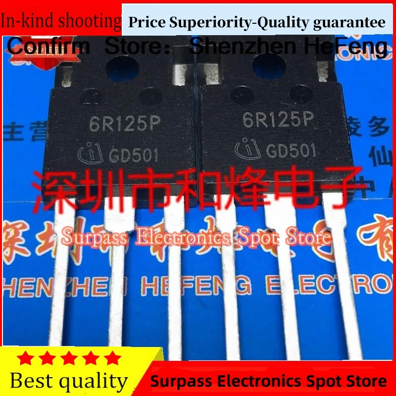 

100 шт. 6R125P IPW60R125CP TO-247 650 В 16 А НОВЫЙ И ОРИГИНАЛЬНЫЙ Быстрая доставка Быстрая доставка