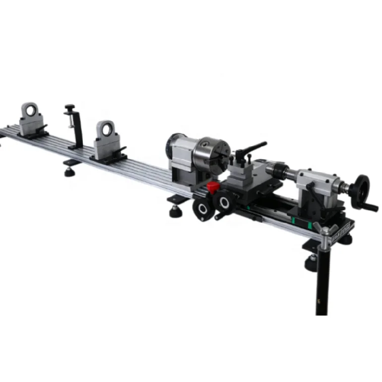 Portable Manual Pool Cue Drill Lathe Machine Horizontal Variable Speed for Snooker Billiard Stick Tip and Thread Core Repair