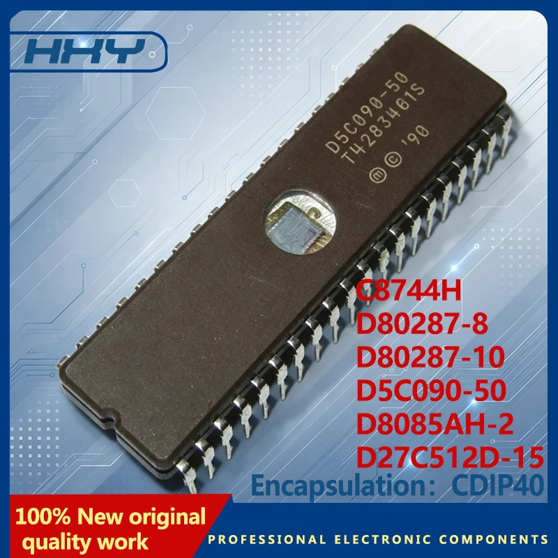 D80287-10 CDIP40 C8744H D27C512D-15 D5C090-50 D80287-10 D80287-8 D8085AH-2 Ceramic 40 Pin 8-bit Digital Processor Expansion