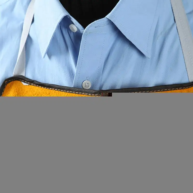 1 قطعة قابل للغسل العزل الحراري جلد البقر ساحة لحام لحام الملابس الواقية حداد #6