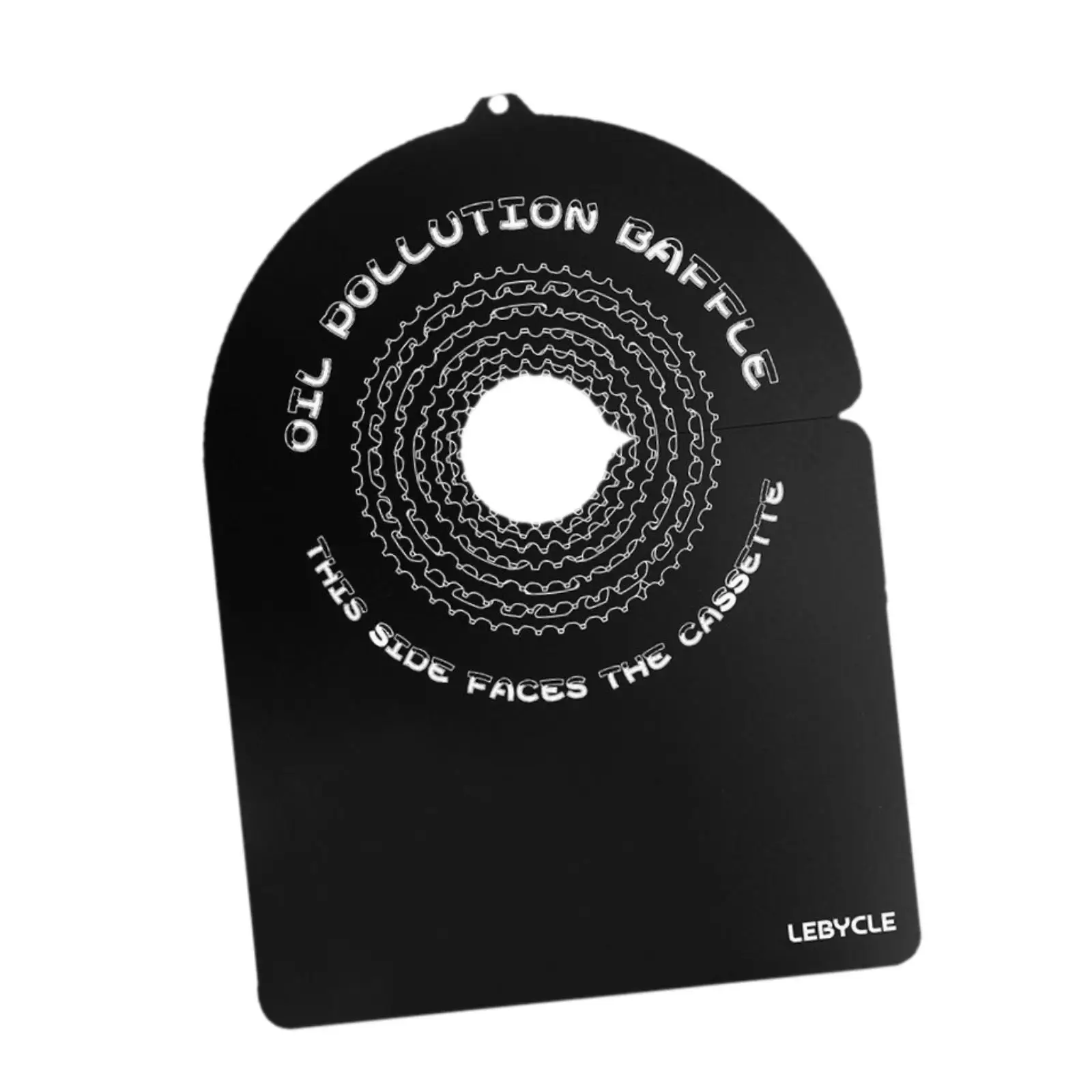 Bike Disc Brake Shield Lightweight Dirt Protection Cover Anti Rotation Secure Fit for Bicycle Washing and Chain Guard