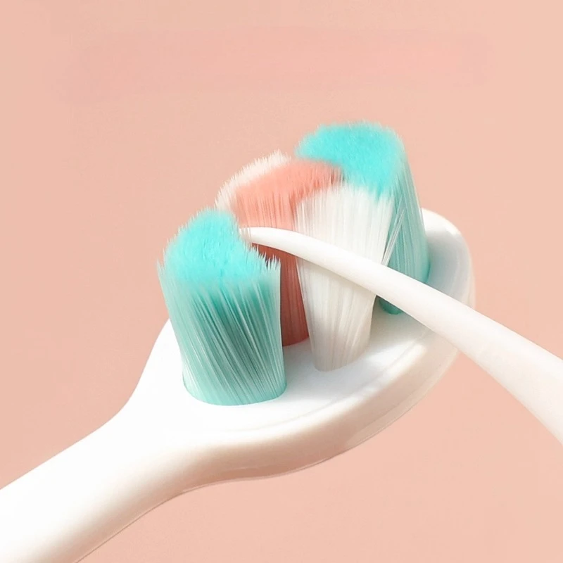 لطيف الكرتون الاطفال فرشاة الأسنان مع كوب الأطفال شعيرات فائقة النعومة فرشاة حماية الأسنان فرشاة أسنان الأطفال للأعمار 3-12 #4