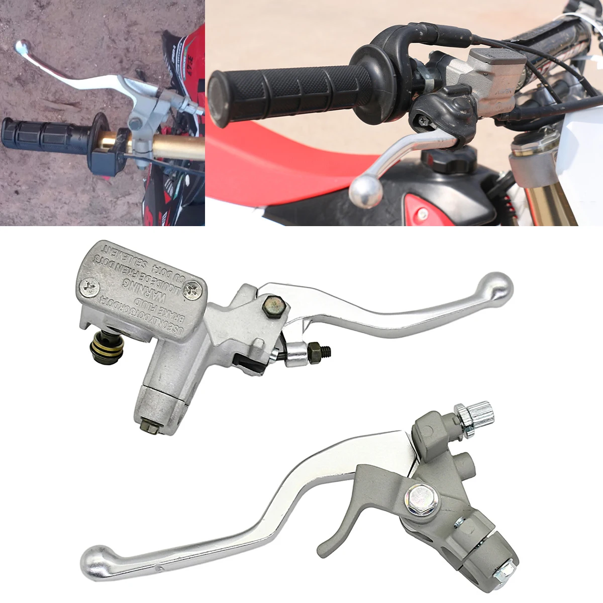 Motorcycle 22mm Hydraulic Brake Master Cylinder Lever Clutch Lever For Honda CRF250R 450R CRF250X 450X CR125R 250R CRF 250R 450R