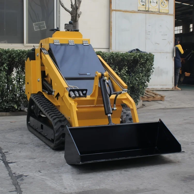 SDLOT Multifunctional Mini Skid Steer Loader Yanmar Diesel Engine CE EURO5 Hydraulic Hay Grapple for Pasture Forage Collecting