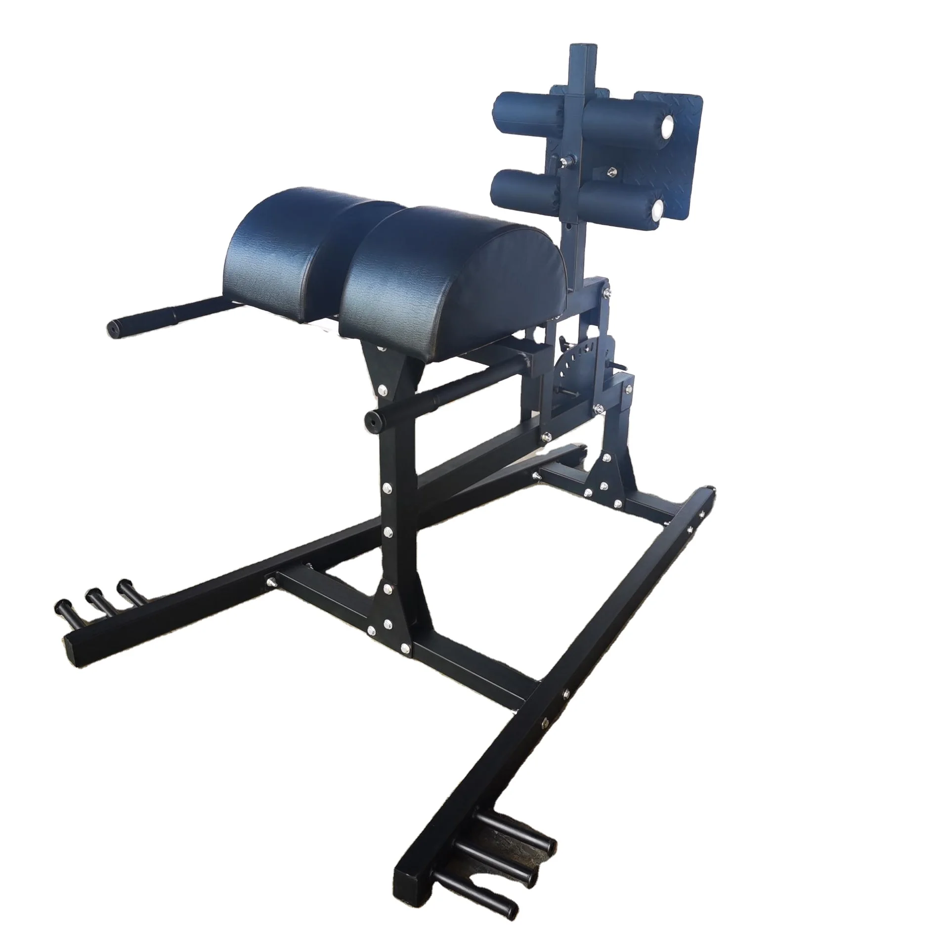 

Glute Ham Developer Trainer Raise Machine Back Extension Core Gym Strength Training