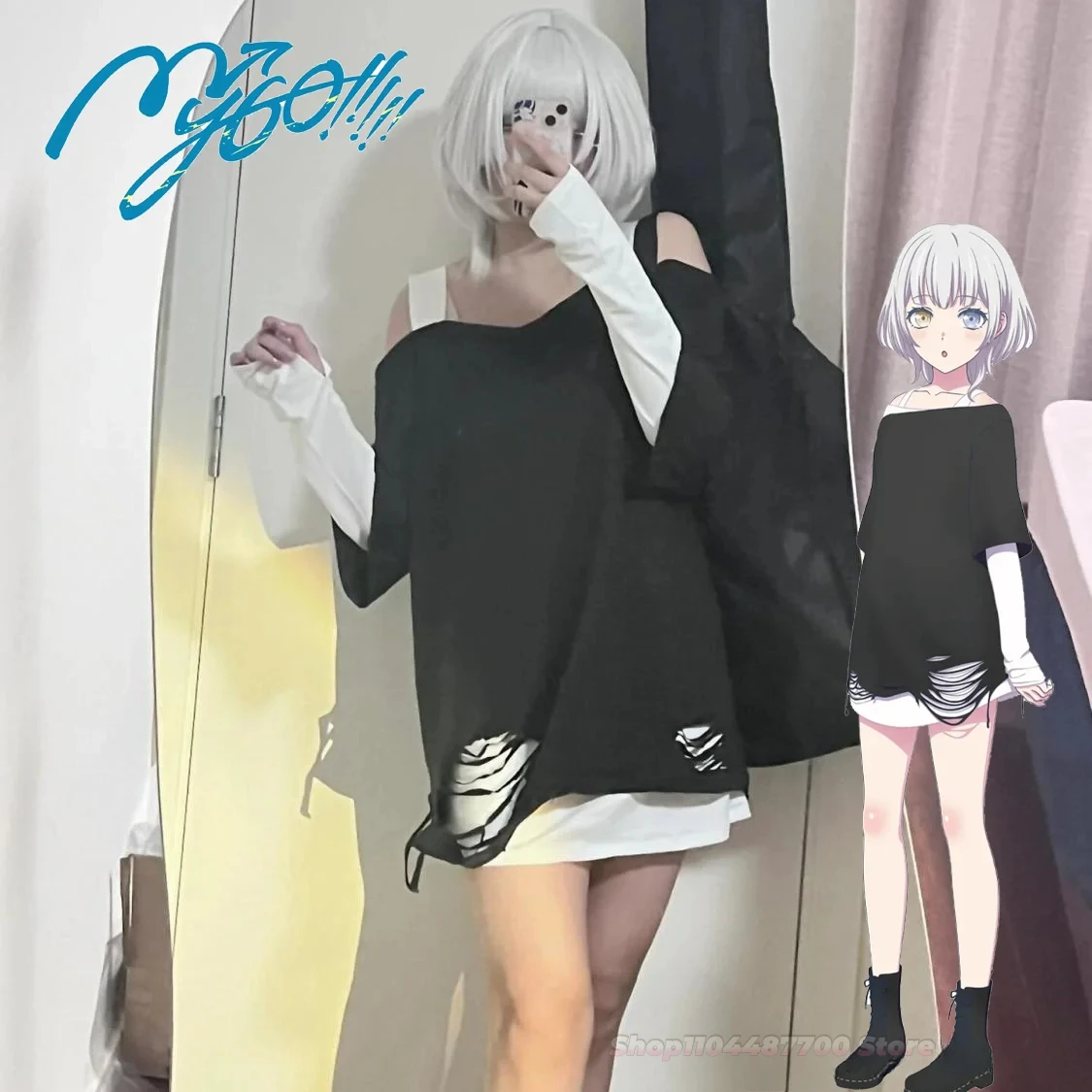 

New Anime BanG Dream It's MyGO Rana Kaname Cosplay Coat Women Adult Hoodie Pullover Printing Sweatshirts Jacket Causal Top