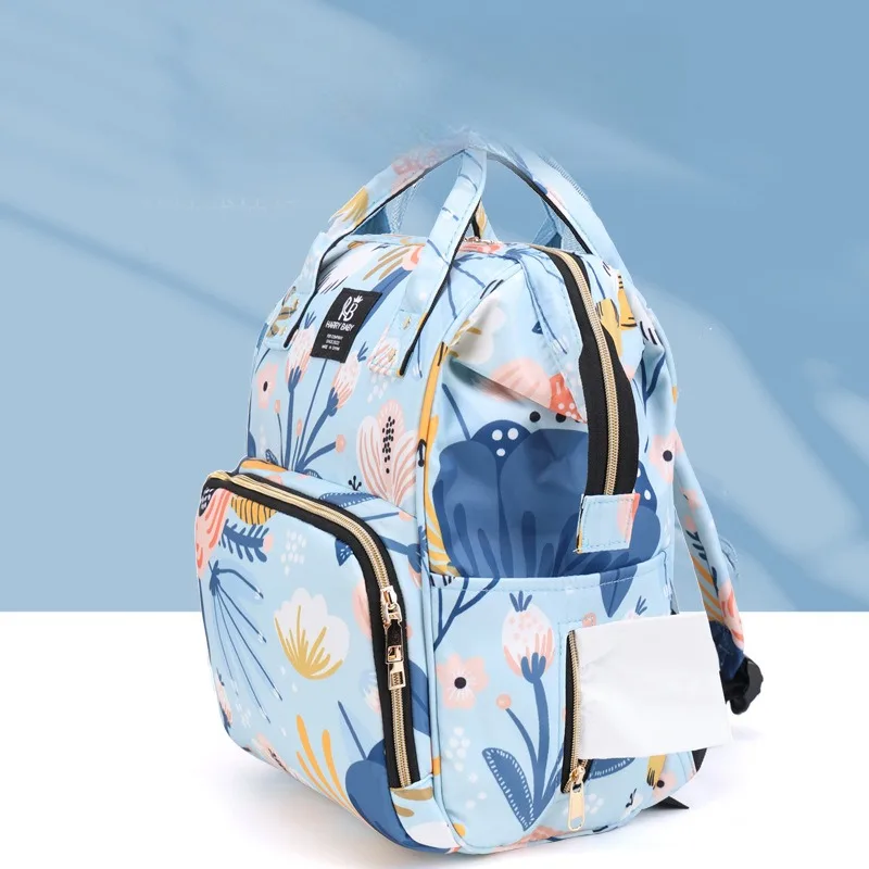 Fashion Nappy Backpack Bag Mummy Bag Mom Baby Multi-Function Waterproof Outdoor Travel Diaper Bags for Baby Care