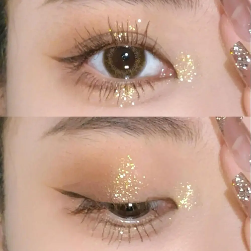 Sombra de olho monocromática ultra flash destaca iluminar bicho da seda remoção dos olhos sem maquiagem deitado sombra de paleta à prova dwaterproof água