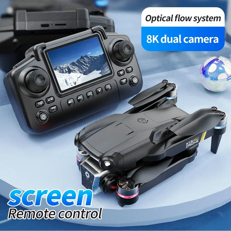 NEW K13 MAX Drone 8K Camera 5G WiFi FPV Brushless Motor HD Dual Camera Obstacle Avoidance Quadcopter for Aerial Photography Gift