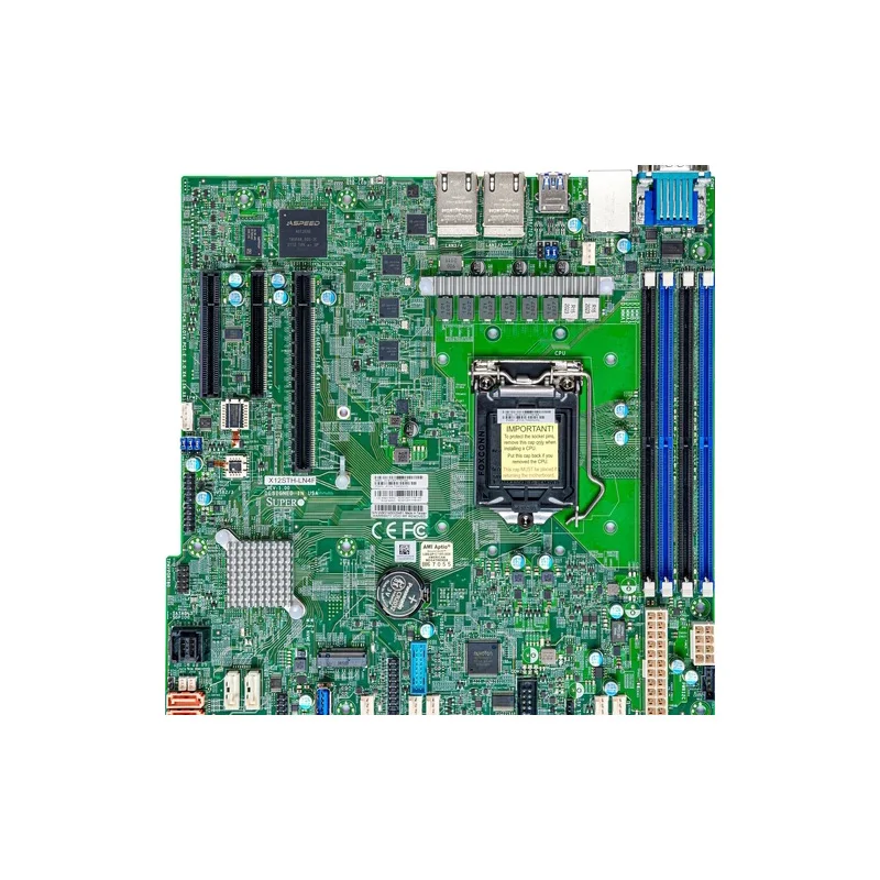 Original Server Motherboard For Supermicro For X12STH-LN4F C256 Support E-2300 E-2388 Good Quality