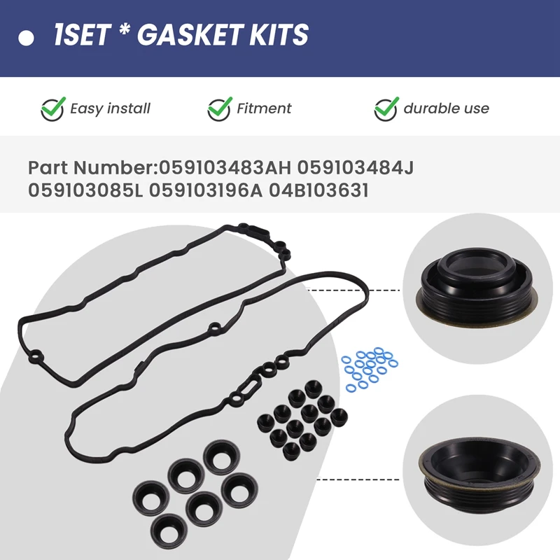 059103483AH 059103484J 059103085L 059103196A 04B103631 Gasket Kits For , Volkswagen & Porsche