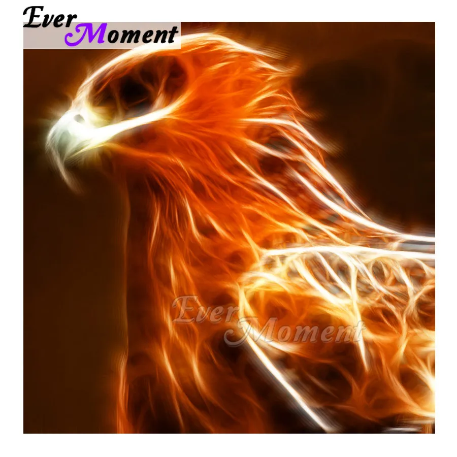 

Ever Moment Diamond Painting Eagle 5D DIY Full Square Round Stones Rhinestone Mosaic Decoration For Home Diamond Decor ASF1490
