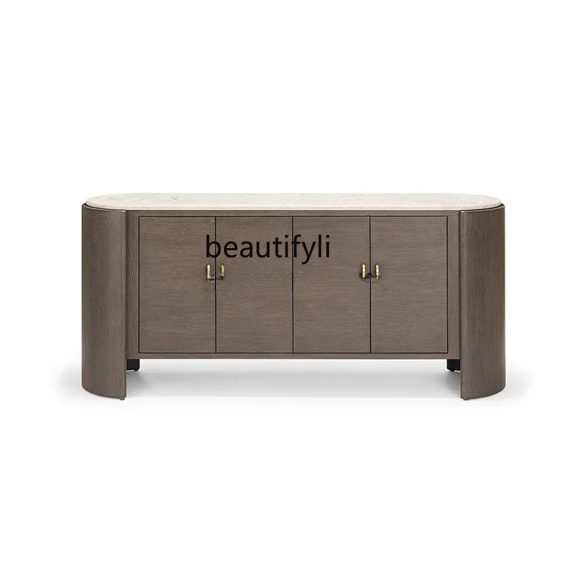 Post-Modern Light Luxury Sideboard Cabinet Entrance  Bedroom Locker Designer    Home Cabinet