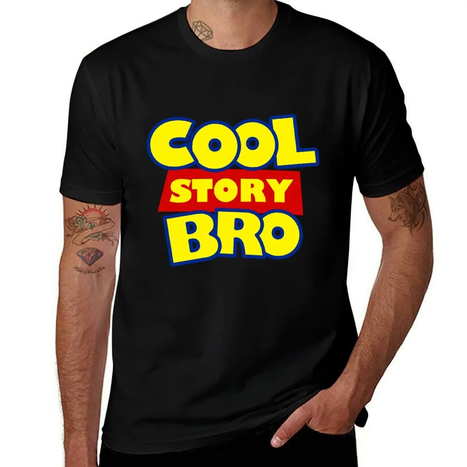 Cool Story Bro T-Shirt Trendy Print Short Sleeve T-Shirt