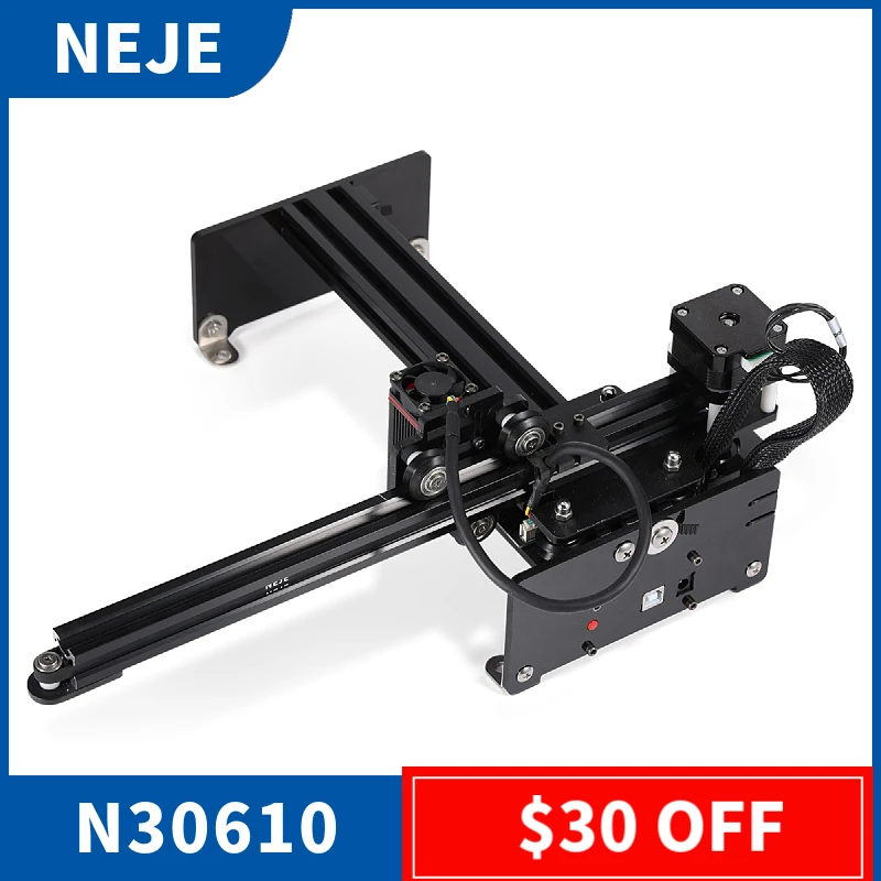 

2024 New Technology NEJE 3 N30610 7w 170 x 170 mm MEMS 450nm mini portable Laser Engraver Cutting Machine