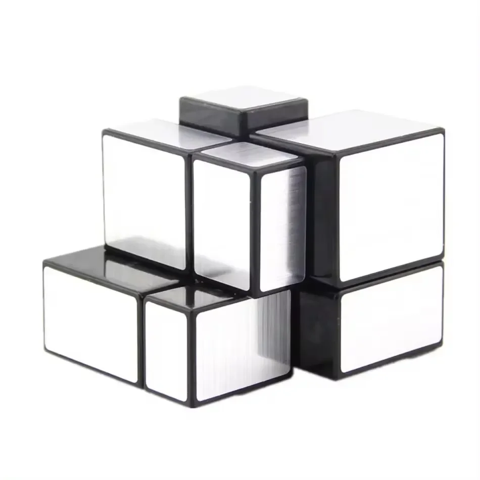 [Picube] SengSo Spiegel 2x2 Kubus Snelheid Magische Puzzel Sengso Kubus 2x2x2 Cubo Magico Sticker Leren Onderwijs Kubussen voor Kinderen