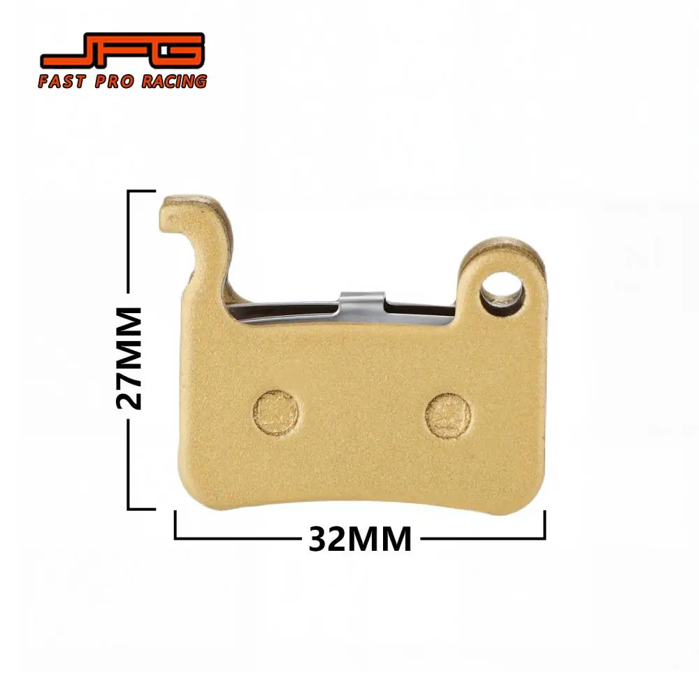 Disc Brake Pads Sintered Metal Front Rear Brake Disk Motorcycle Accessories Copper-Based For GT73 GT 73 Electric Dirt E-Bike