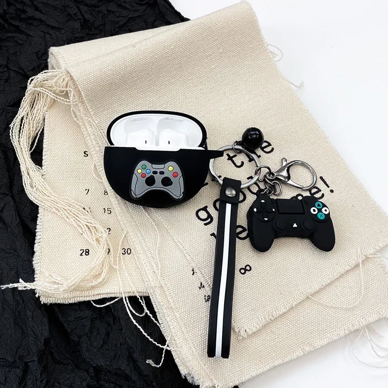 Funda de silicona con dibujos animados para apple airpod 4, carcasa divertida para auriculares inalámbricos, airpods pro 2, airpods 3, novedad