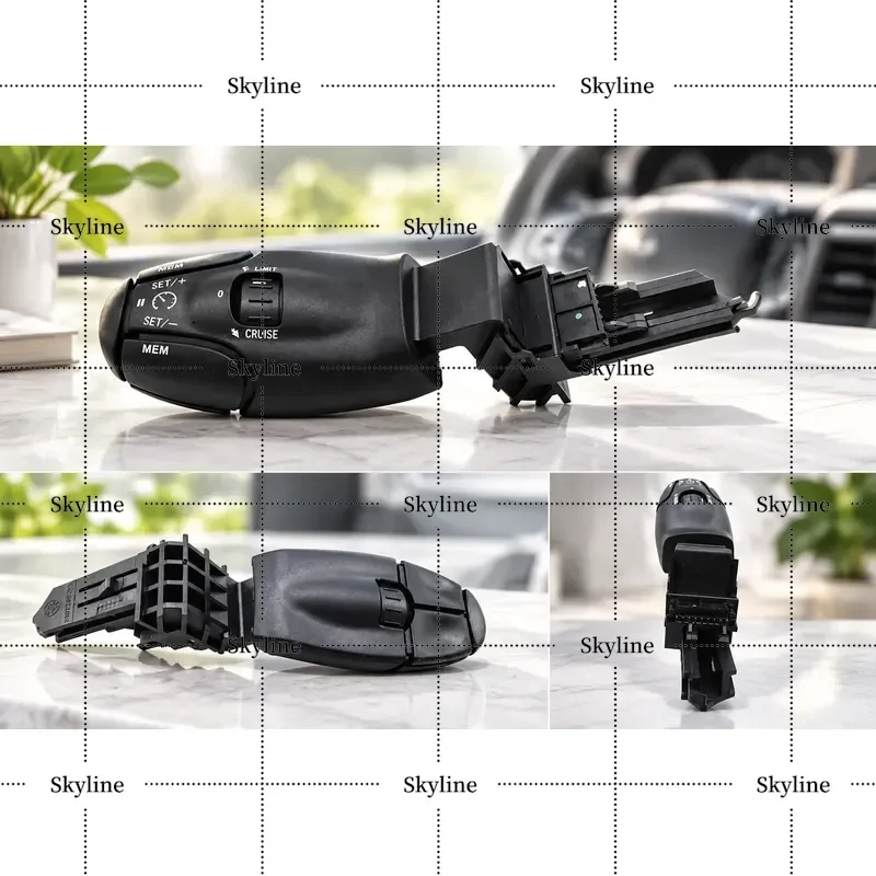 8 Pin Car Cruise Switch Button Handle 98072602XT For Peugeot 307 308 408 For Citroen C3 C4 C5