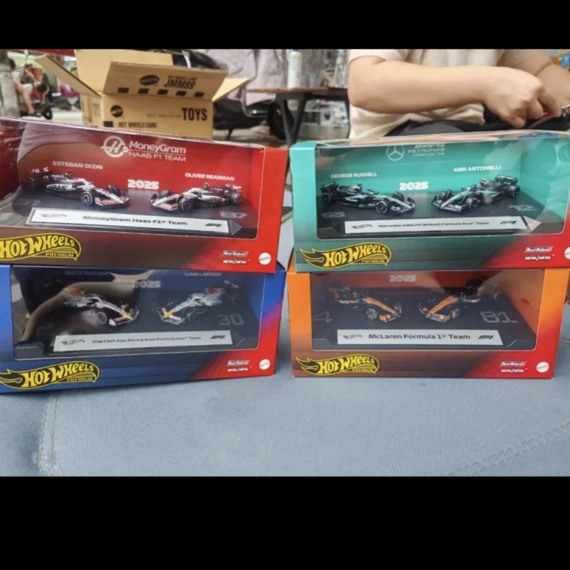 jmm89-hot-wheels-premium-f1-formula-1-twin-pack-diecast-car-mercedes-mclaren-red-bull-metal-collectible-racing-model