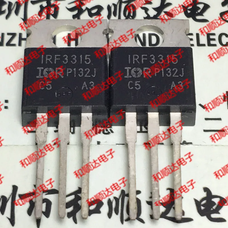 (5 pieces) IRF3315 IRF510 IRF1404 IRF2807 IRF520N IRF5210 IRF1407 IRF9530N IRF3808 PBF TO-220 TO220 Original MOS