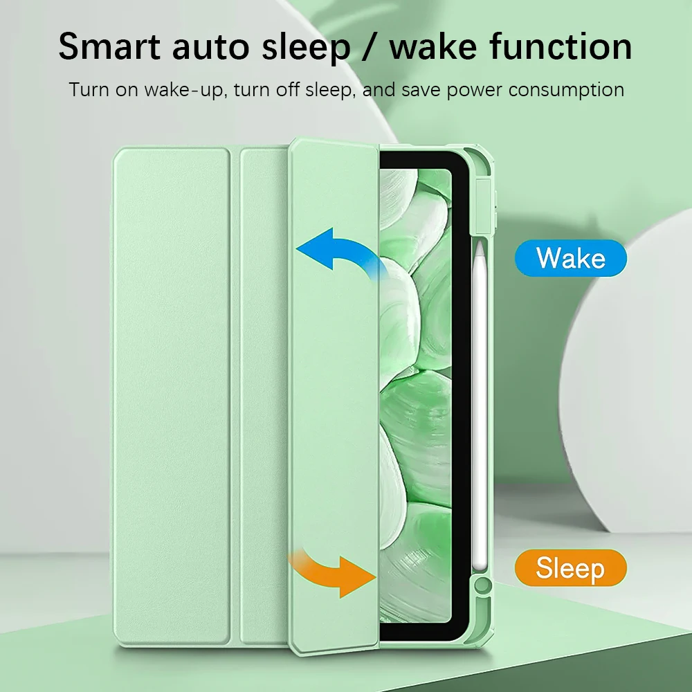 حافظة لجهاز iPad A16 10 11th Generation Pro M5 12.9 11 13 M4 2025 9th 8th 7th Gen 10.2 Funda لجهاز iPad Air 7 6 5 4 M3 Mini 7 Cover #4