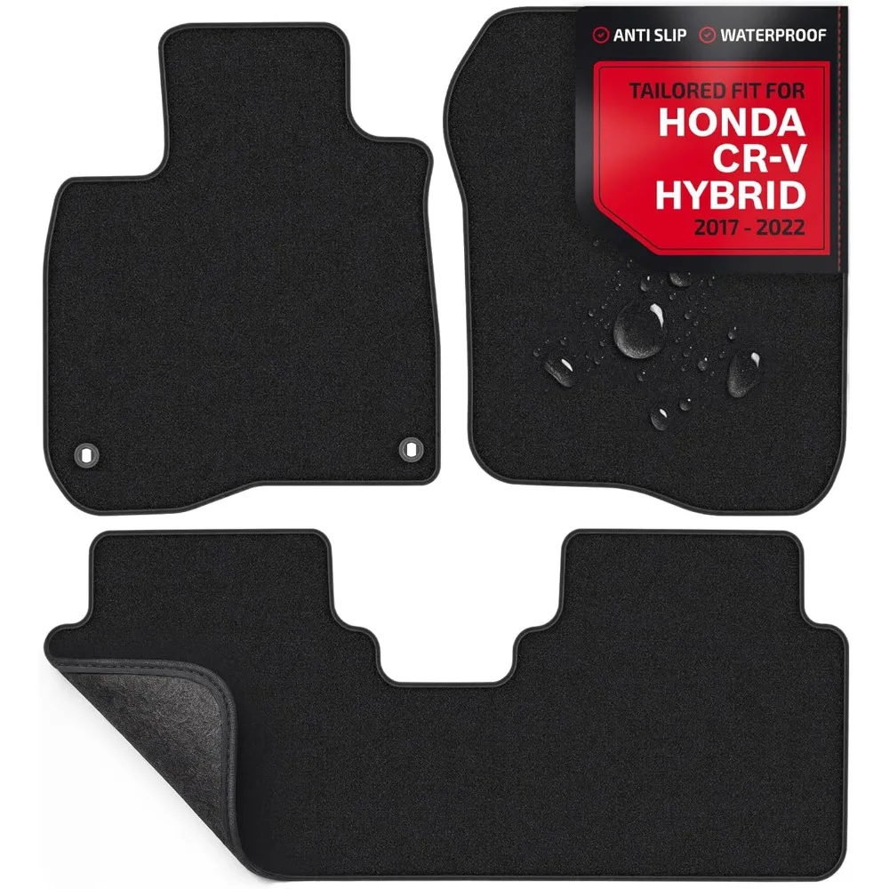

Custom Fit Floor Mats for 2017-2022 SUV 1st 2nd Row Anti Slip Heavy Duty All Weather Carpet Liner