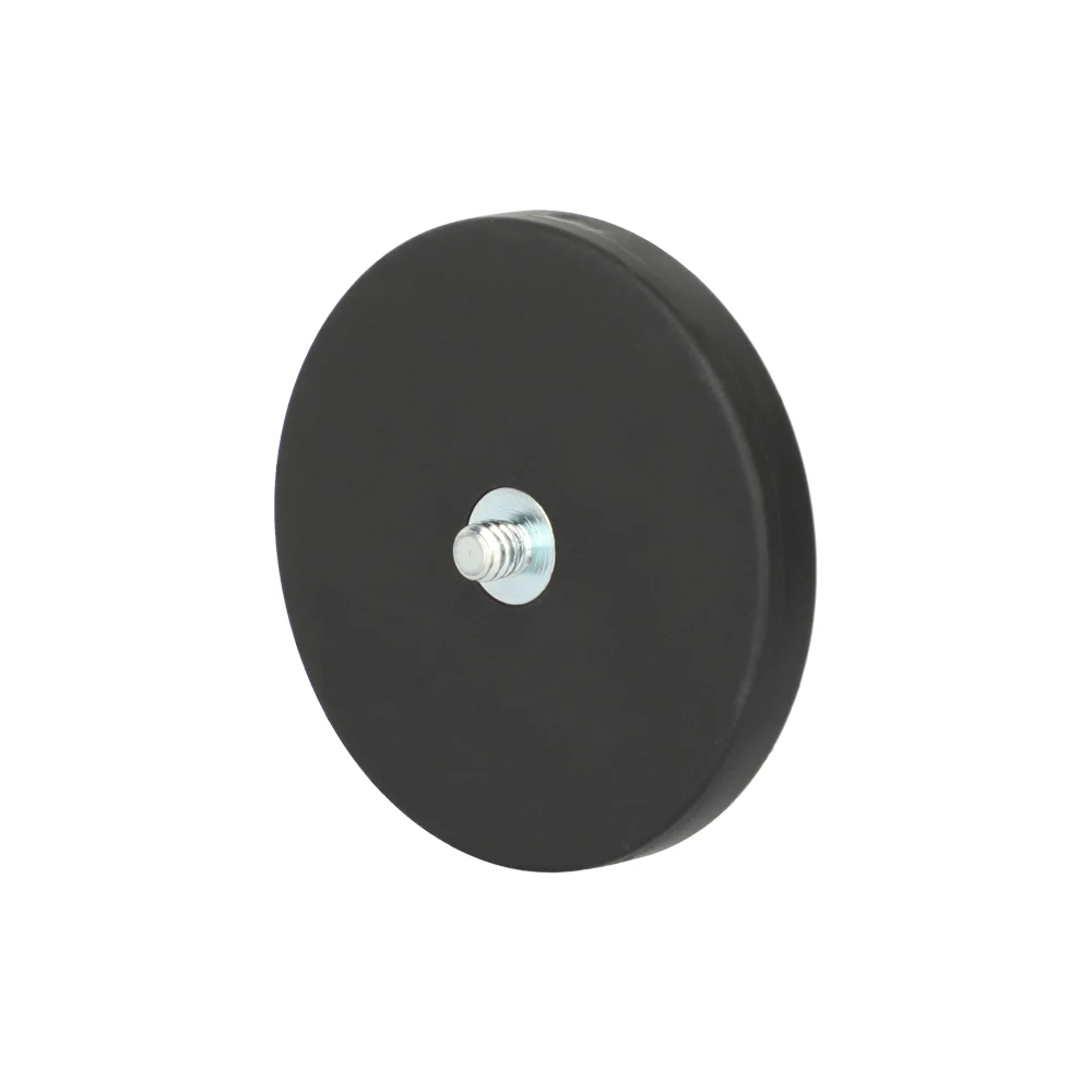 HDRIG 1 pieza D65mm Base magnética con tornillo de 1/4 "y soporte cubierto de goma montaje magnético para cámara SLR herramientas de iluminación LED