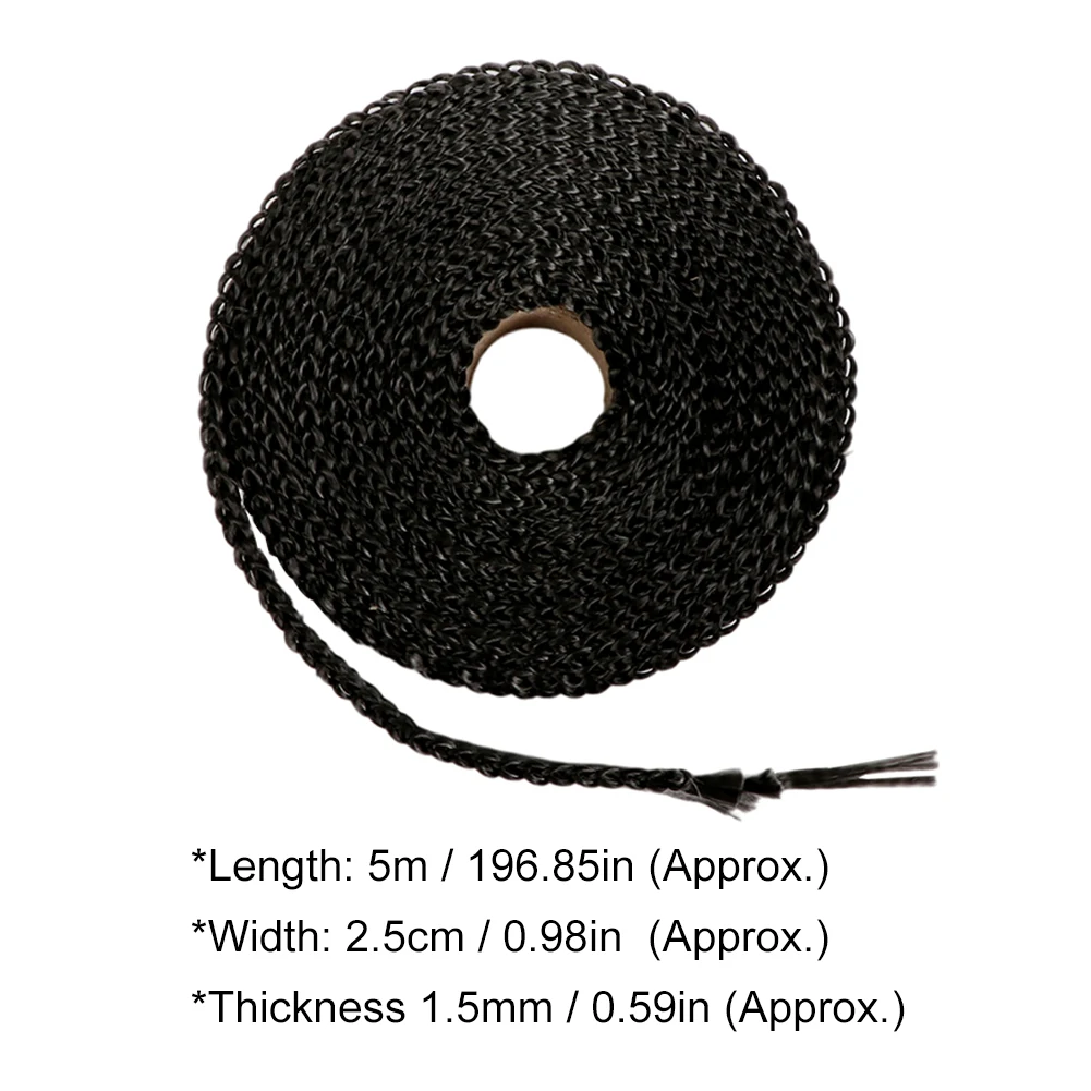 Motorcycle Exhaust Thermal Tape Header Heat Wrap Manifold Insulation Roll Resistant Stainless Ties Motorcycle muffler Tape