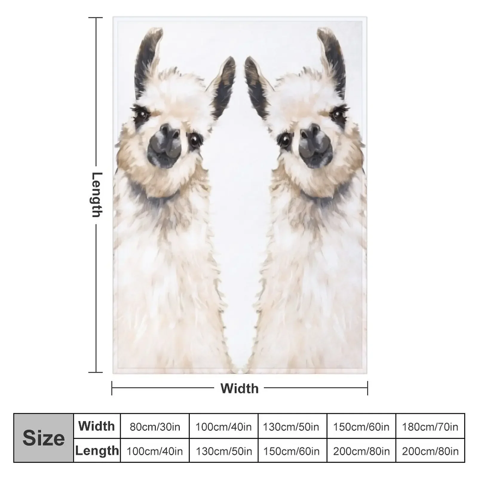 Llama Throw Blanket Soft Beds Luxury Designer Blankets