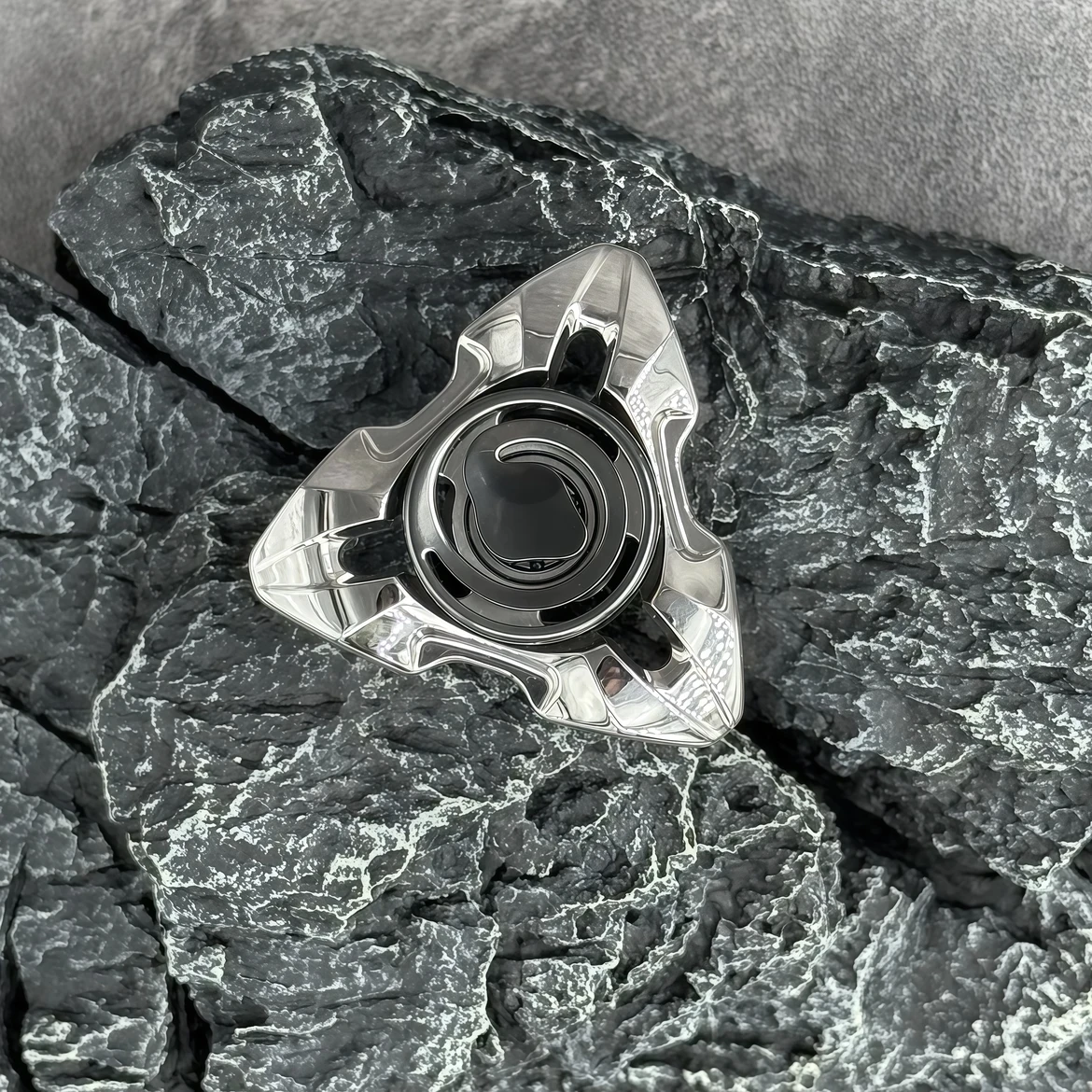 ADHD Fidget Spinner Slider métal EDC jouets en acier inoxydable Anti-Stress sensoriel Fidgeting jouets pour adultes enfants ADHD Focus