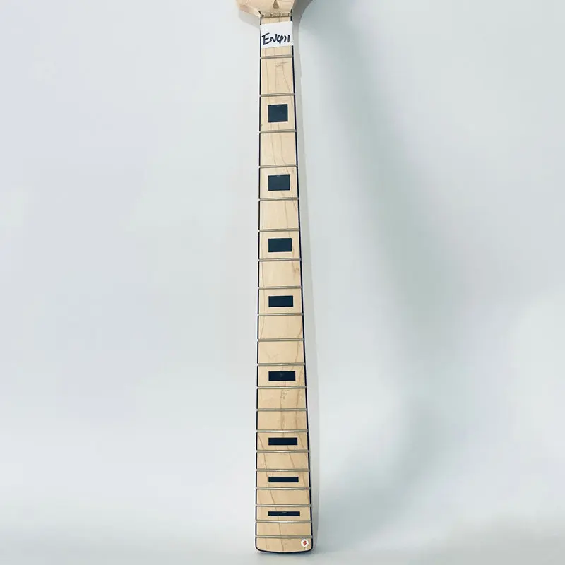 EN411 Custom Order 4 String Electric Bass Neck Natural Maple No Paints Unfinished Version 20 Frets for DIY Replace