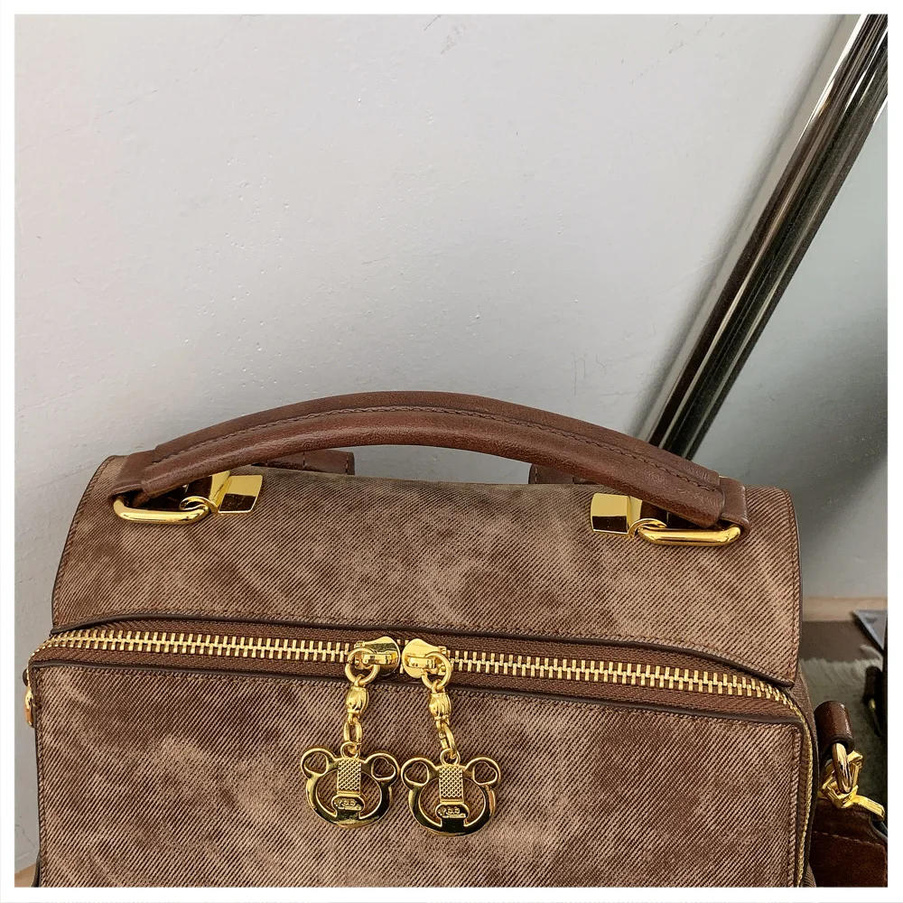 【Gran oferta】Mochila moderna, bolso de hombro para mujer, mochila de gran capacidad con cierre y bolso de mano informal con doble correa para los hombros.