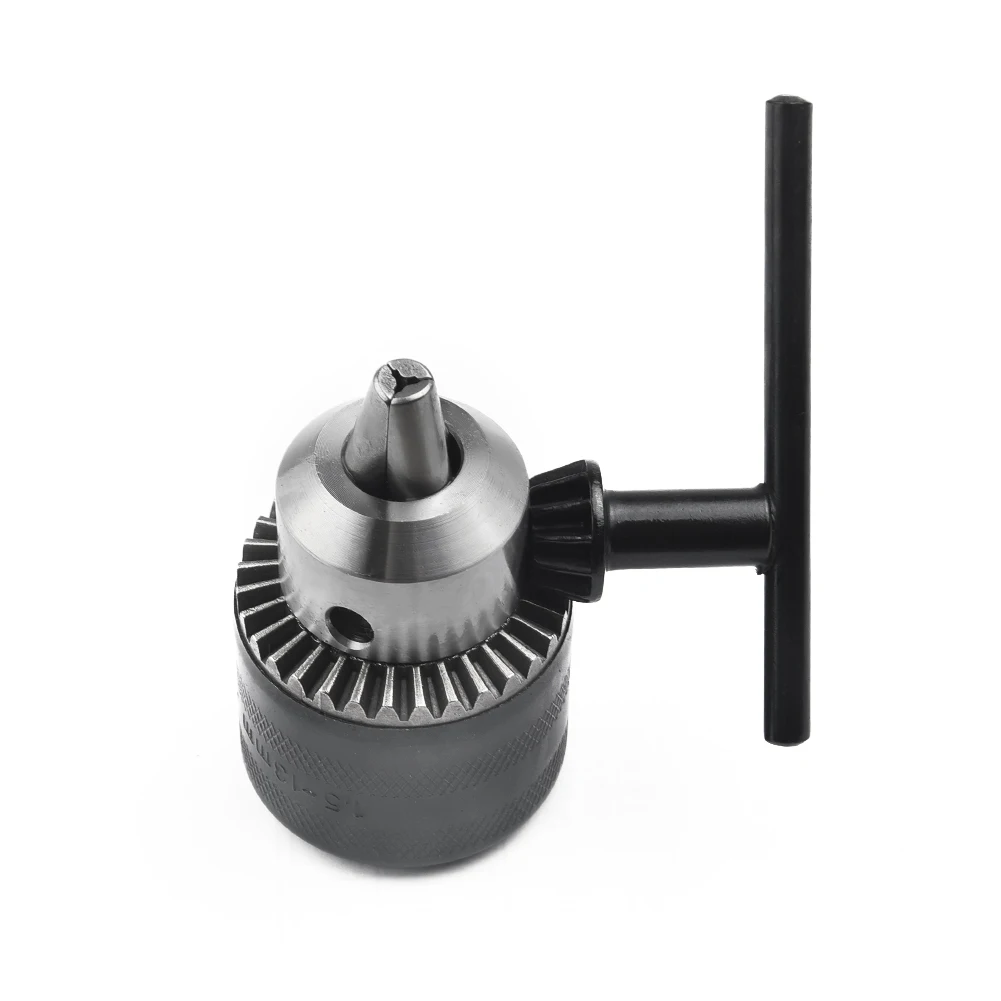 

Electric Drill Adapter Key Changed Chuck Set Socket Supplies Workshop 1/2 inch Wrench Bits Black Kit Accessories