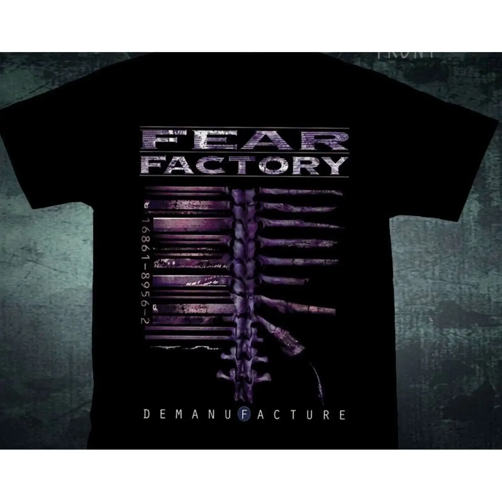 FEAR FACTORY Demanufacture T shirt Cotton S 5XL vintage Washed streetwear Casual fashion Breathable Stylish Unisex graphic