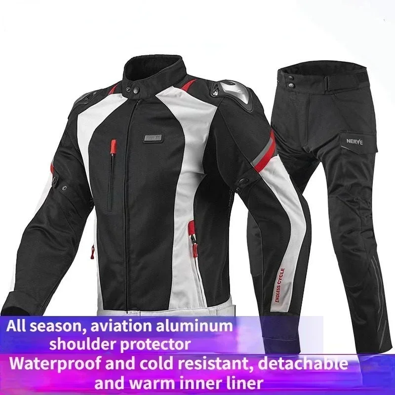 Motorrad jacke Mesh wasserdichte Biker jacke Mann Motorrad Fahrrad anzug Motocross Racing Sicherheit Schutz Reit kleidung