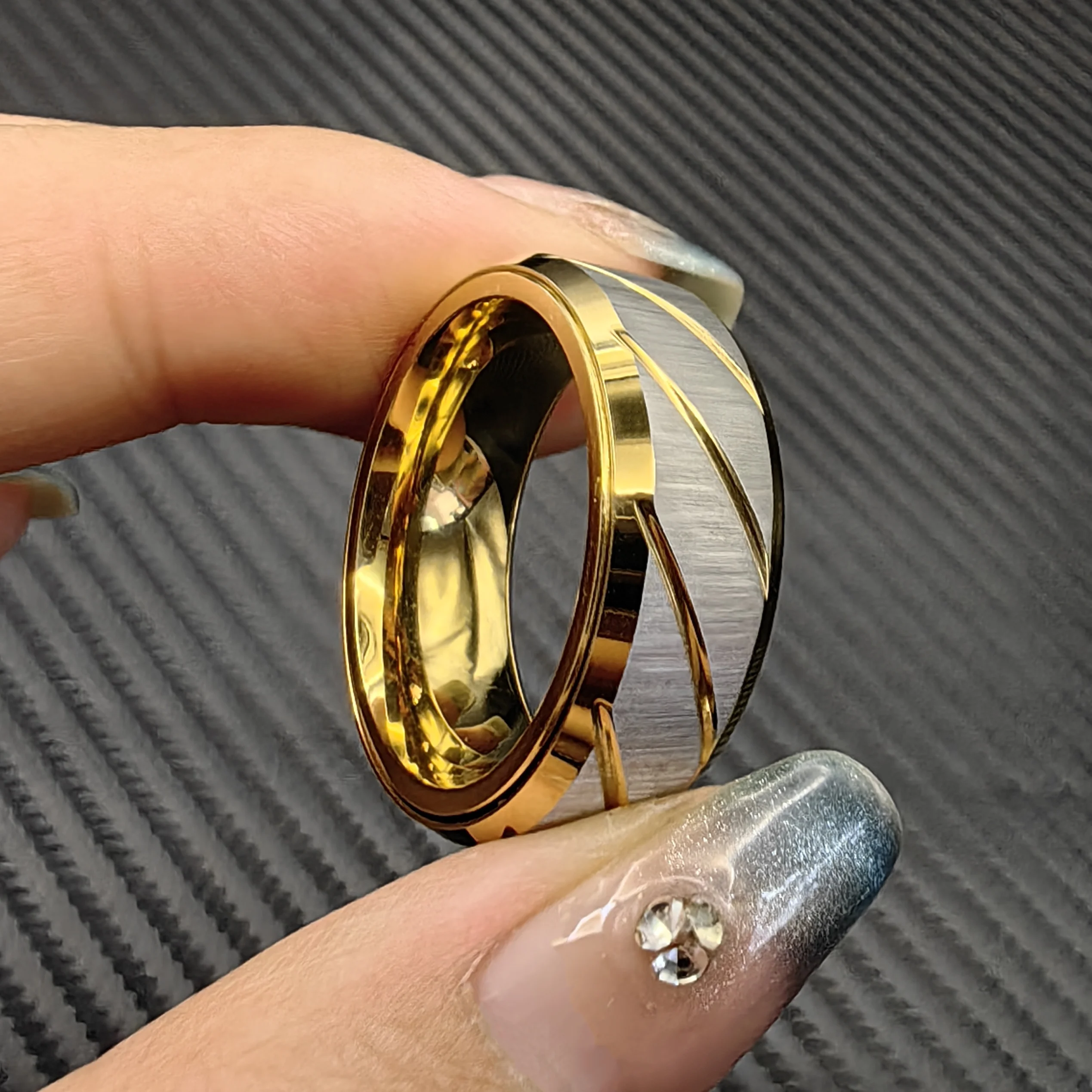 EDC Fidget Sliders-Anillo de trinquete para adultos, accesorio de moda, alivio del estrés, Metal, TDAH, Casual, moneda háptica