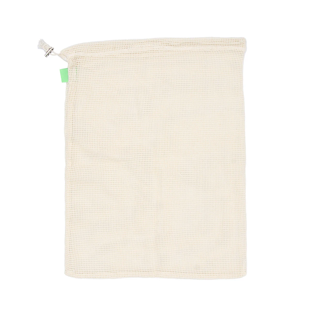 

Cotton Mesh Bag Fruit Organization Vegetable Food Storage Pouch Drawstring Bags