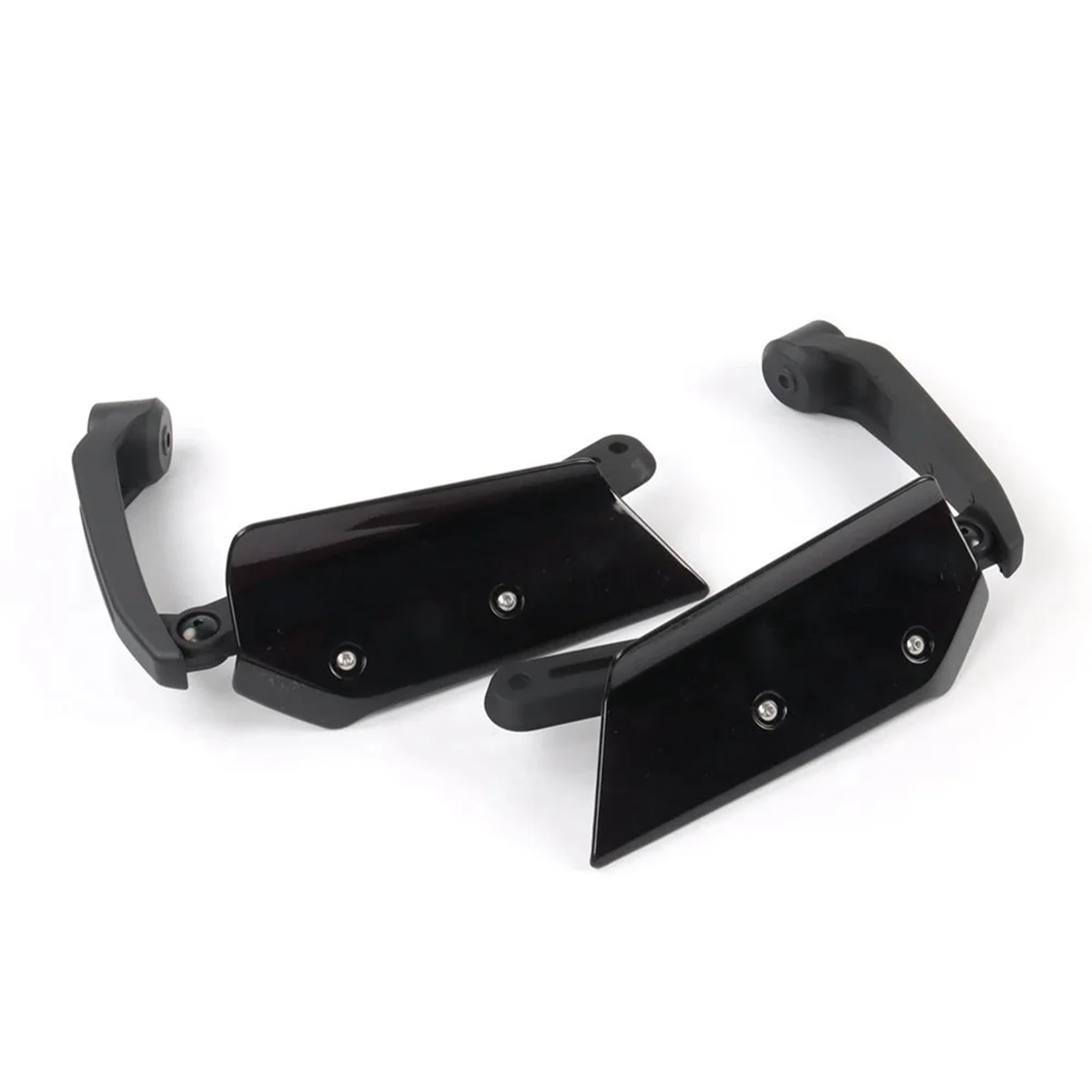 Motorcycle Bar End Base Deflectors Handguard Protector for MT-09 MT09 SP 2024 Black+Smoke Gray