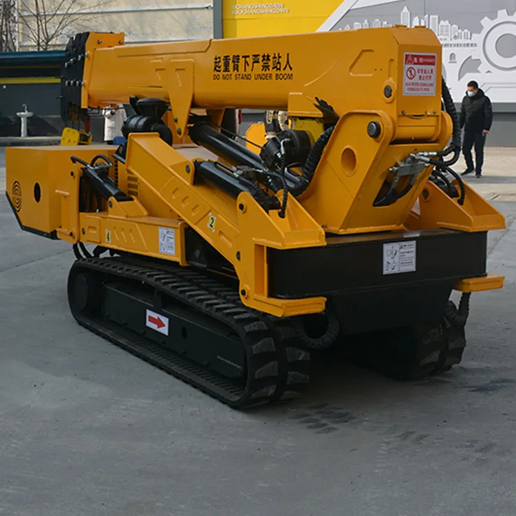 New Spider Crane Hydraulic Crawler Spider Crane Telescopic Outrigger