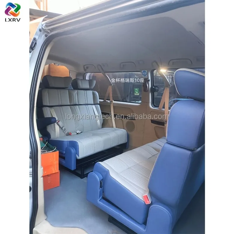 

Multifunctional custom luxury car seat sofa bed modified luxury car seat camper RV MPV interior decoration seat