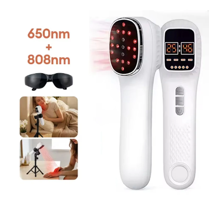 

2026 LED Facial Laser Therapy Anti Aging Wrinkle Acne Pore Skin Tighten Whiten and Body Red Light Infrared Therapy Beauty Device