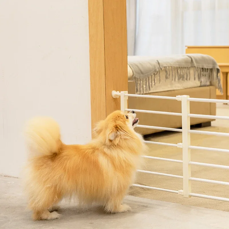 Household Pets Perforation Free Adjustable Isolation Door Block Cats Dogs Door Fence Fence Small Dog Indoor Fence Dog Playpen