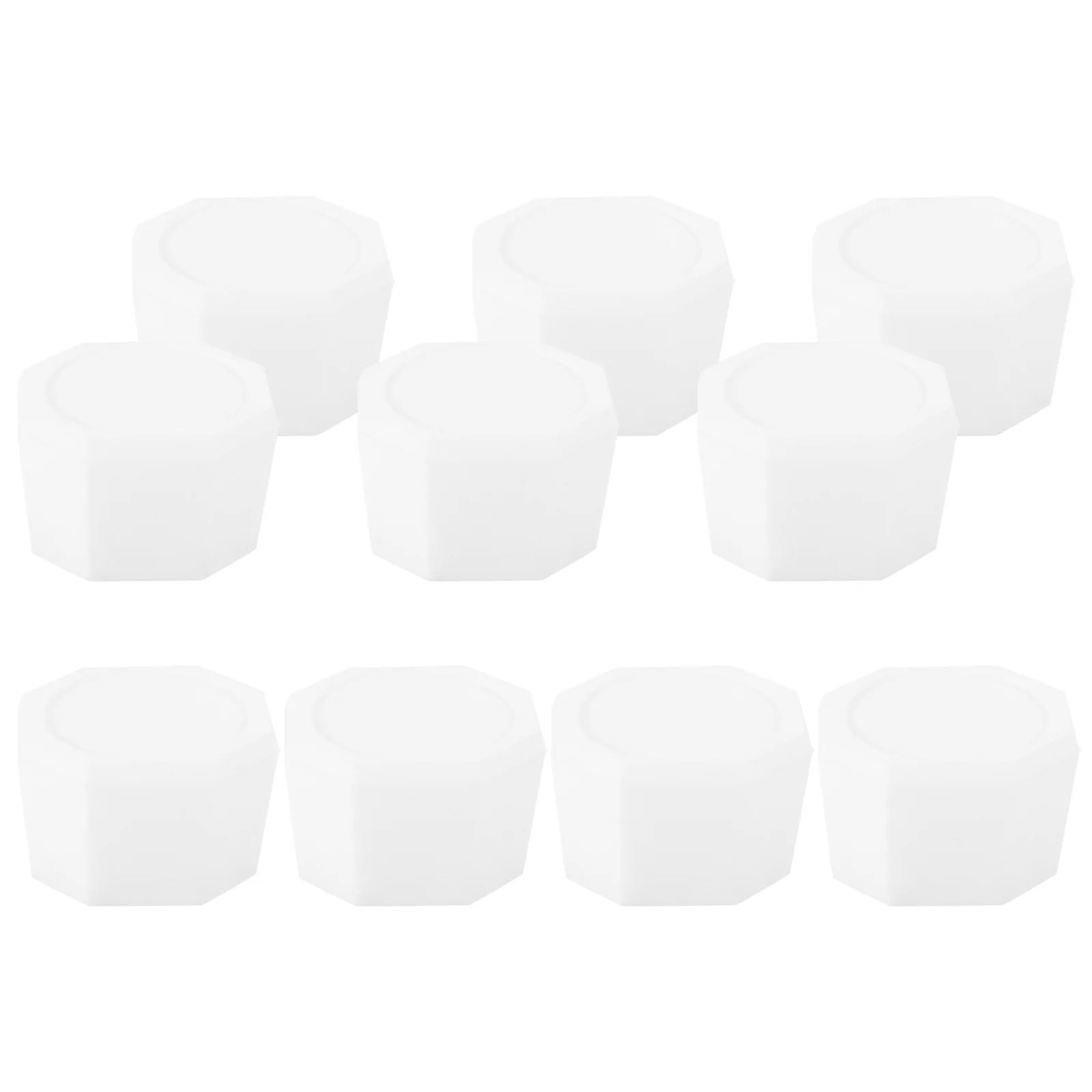 

10 pcs Tennis Racket Butt Cap Comfortable Antislip Durable Easy Install For Handle End Shield Protection Accessory Sport Bag